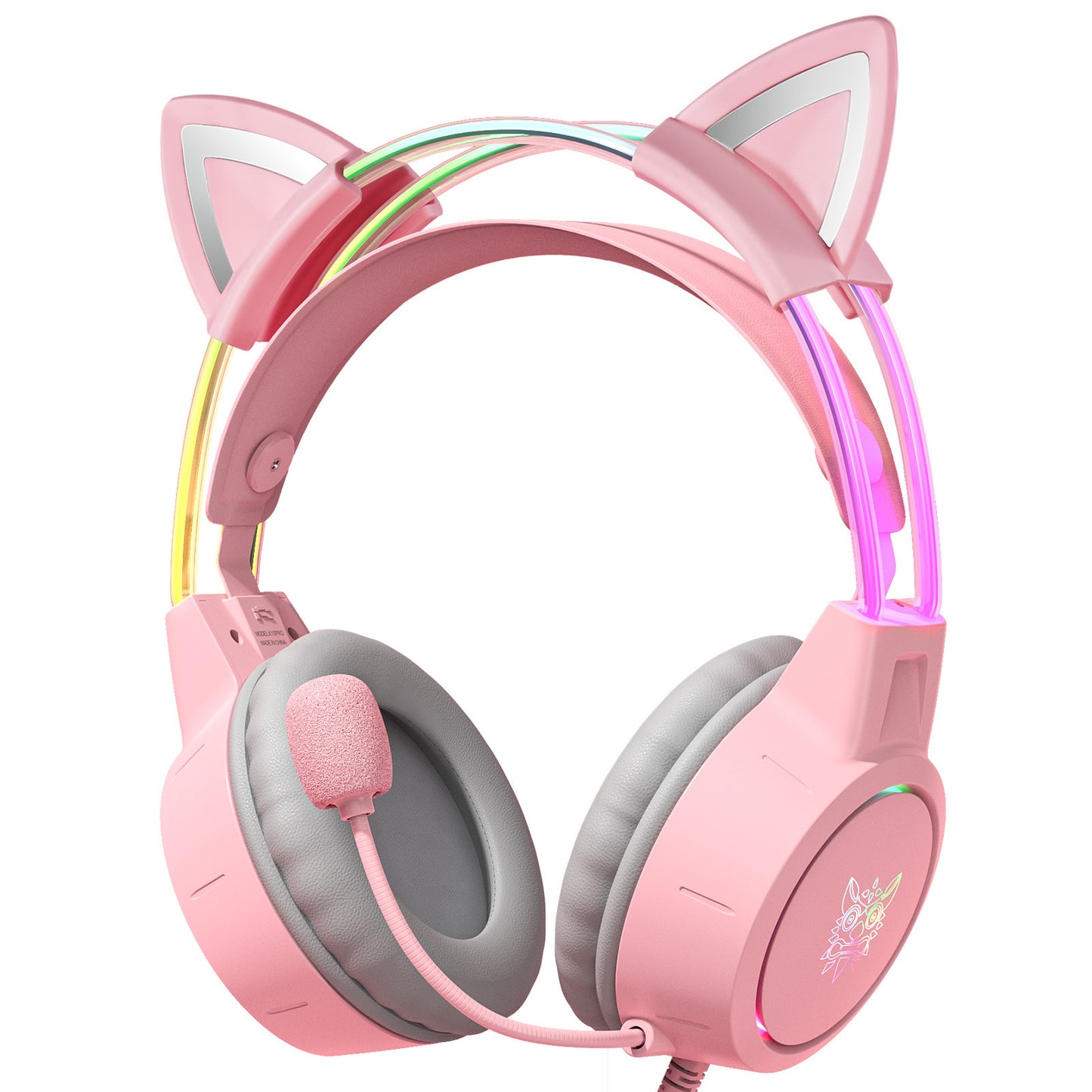 Fashion Light Emitting Wired Gaming Headset – RGB Wired Gaming Headset
