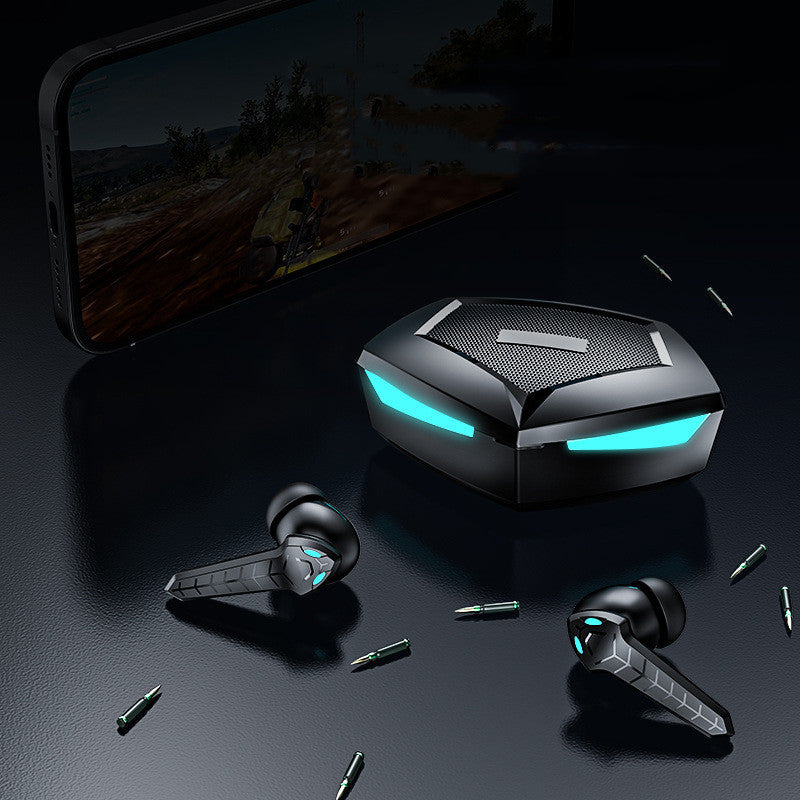 TWS Gaming Headset – Écouteurs Bluetooth 5.1 sans Fil | Casque Gamer Stéréo 360° avec Microphone & 10h d’Autonomie