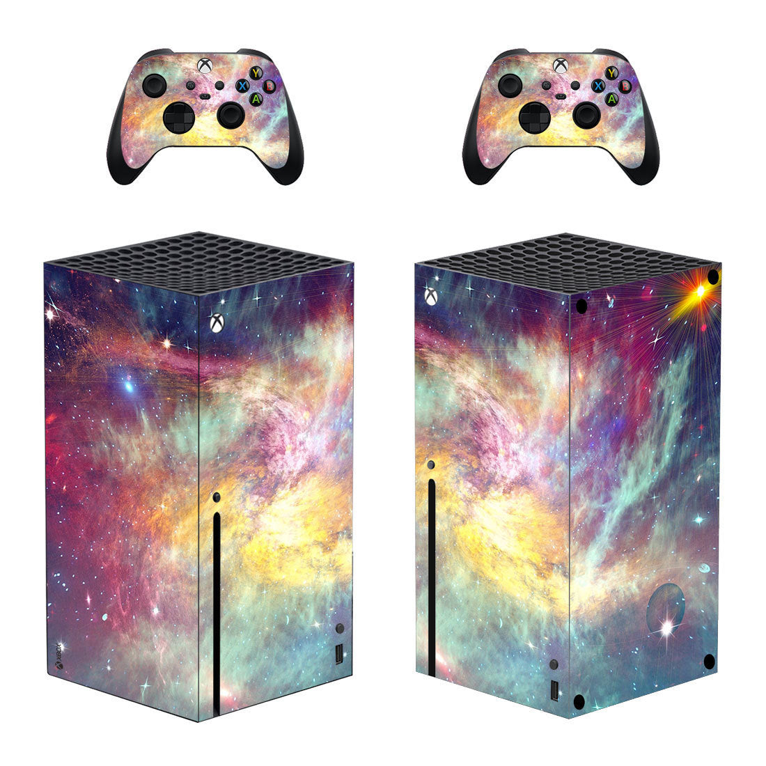 Sticker Protecteur Galaxy – Film Vinyle Console (Édition CD-ROM) | Anti-Rayures & Antipoussière