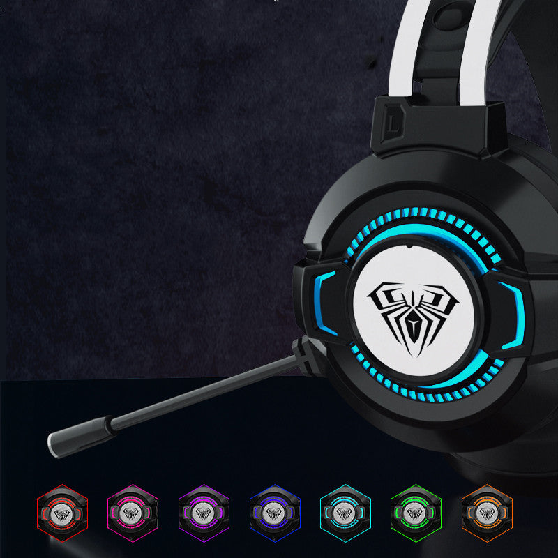 Casque Gamer avec Réduction de Bruit – Micro HD & Son Surround 3D | RGB + Confort Prolongé