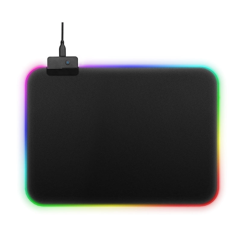 Tapis de Souris Gamer XXL RGB – Antidérapant & Rétroéclairé Multicouleur