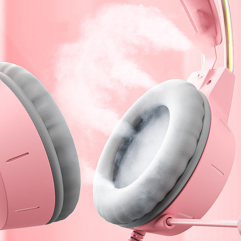 Fashion Light Emitting Wired Gaming Headset – RGB Wired Gaming Headset