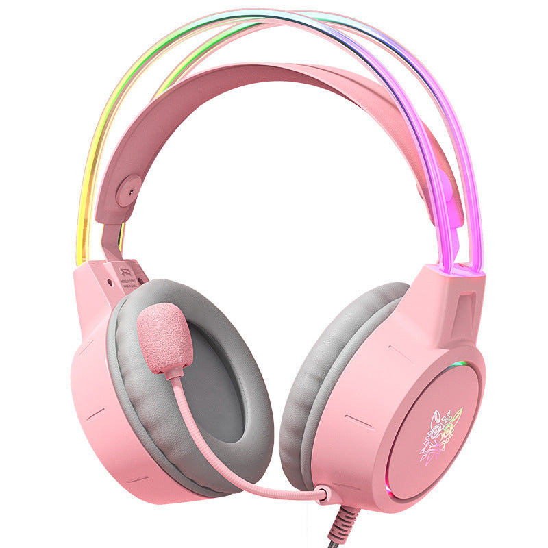 Fashion Light Emitting Wired Gaming Headset – RGB Wired Gaming Headset