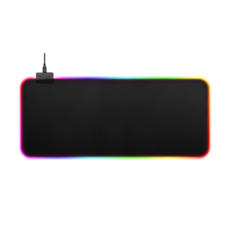 Tapis de Souris Gamer XXL RGB – Antidérapant & Rétroéclairé Multicouleur