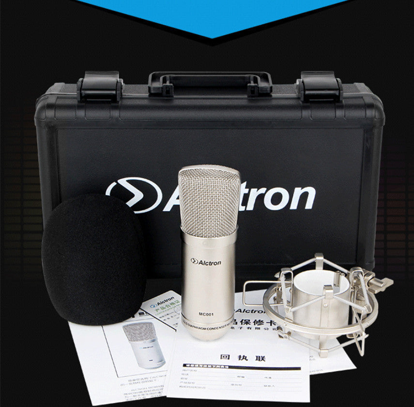 đïž MC001 Microphone Condensateur Professionnel â Enregistrement, Streaming & Studio