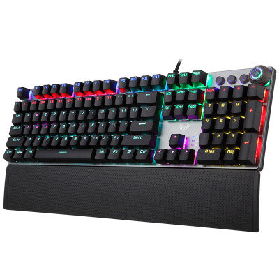 Clavier Mécanique F2088 – RGB Personnalisable, Anti-Ghosting, Repose-poignet Intégré