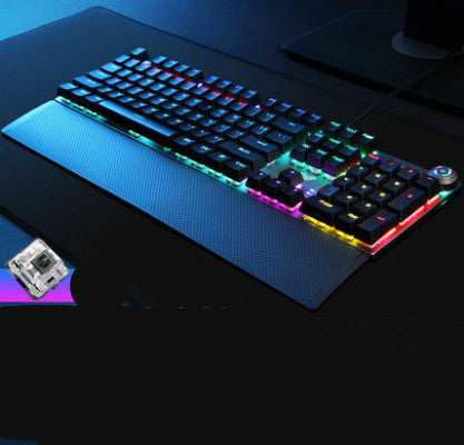 Clavier Mécanique F2088 – RGB Personnalisable, Anti-Ghosting, Repose-poignet Intégré