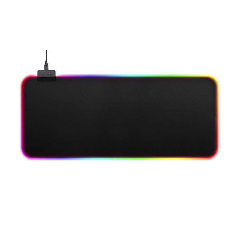 Tapis de Souris Gamer XXL RGB – Antidérapant & Rétroéclairé Multicouleur