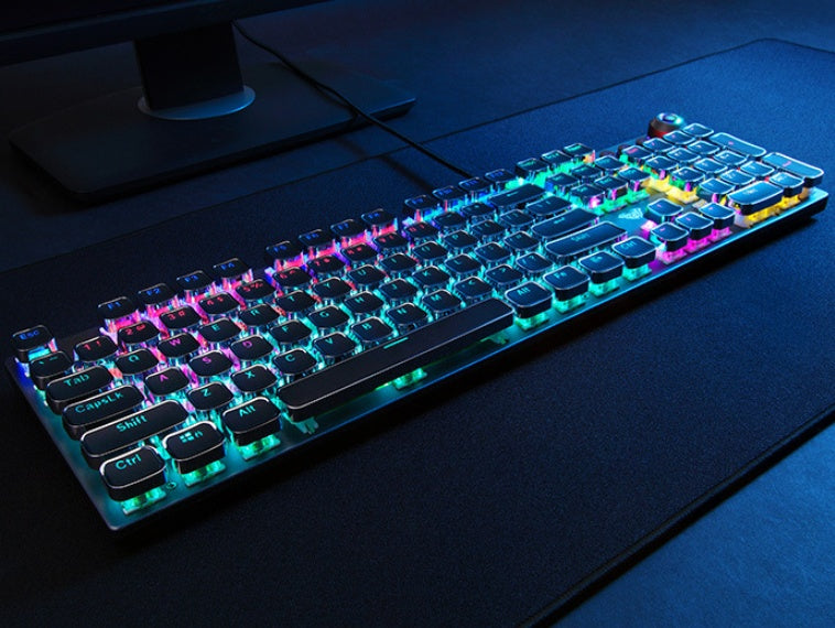 Clavier Mécanique F2088 – RGB Personnalisable, Anti-Ghosting, Repose-poignet Intégré