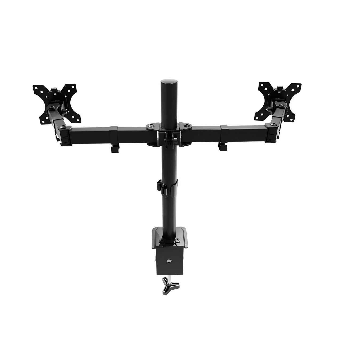 Support Double Écran Réglable – Fixation Bureau, Rotation 360°, Optimisation de l’Espace