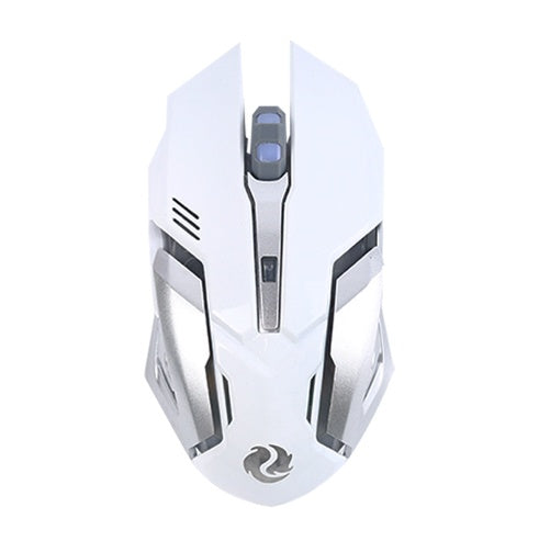 Souris Gaming Sans Fil RGB – Recharge USB + Clics Silencieux | Haute Précision & Design Futuriste
