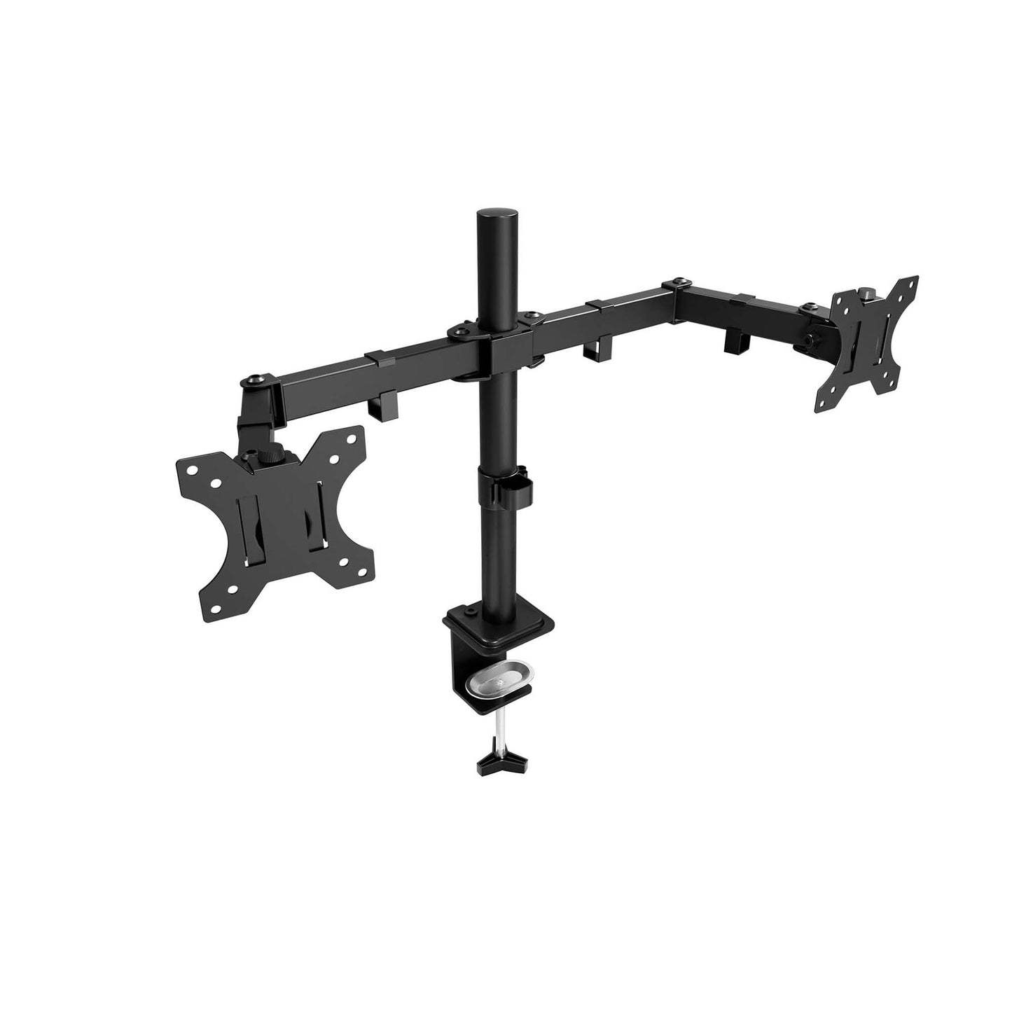 Support Double Écran Réglable – Fixation Bureau, Rotation 360°, Optimisation de l’Espace
