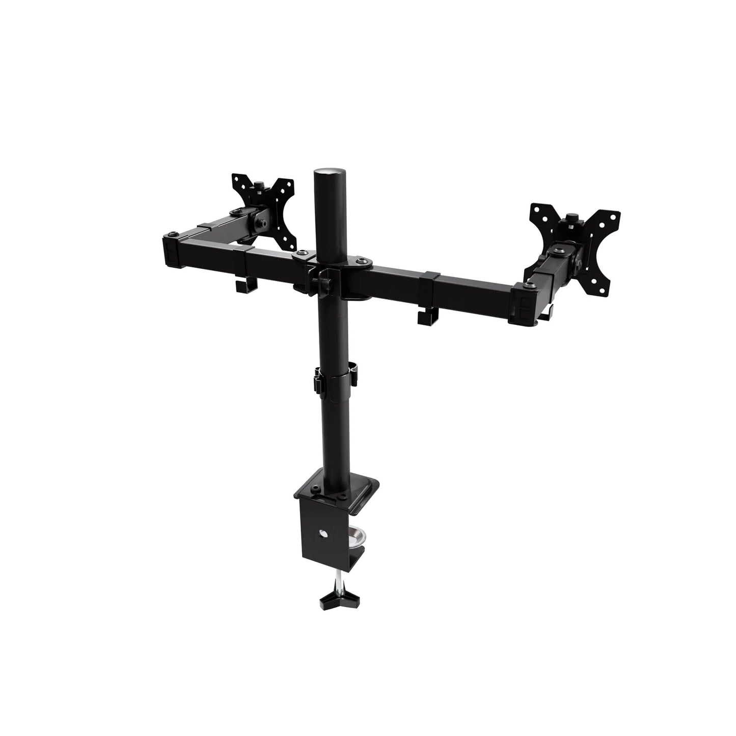 Support Double Écran Réglable – Fixation Bureau, Rotation 360°, Optimisation de l’Espace