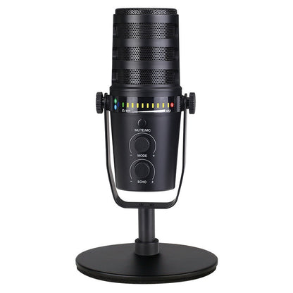 Microphone Gamer RGB USB – Streaming, Podcasts, Discord, Conférences (avec Filtre Anti-Pop)