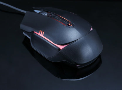 Kit tastiera e mouse da gioco RGB – Plug &amp; Play USB per laptop o PC desktop