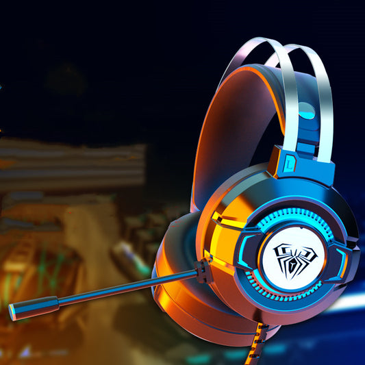 Casque Gamer avec Réduction de Bruit – Micro HD & Son Surround 3D | RGB + Confort Prolongé
