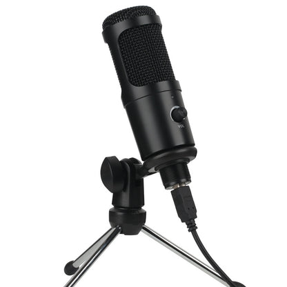 Microphone USB à Condensateur – Streaming, Gaming, Enregistrement Vocal (Plug & Play)