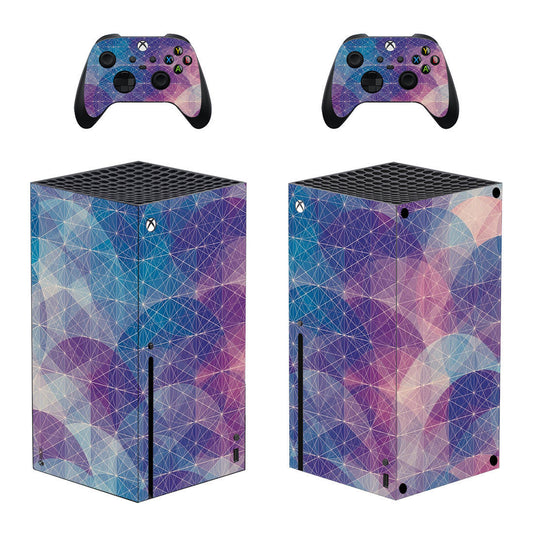 Galaxy Protective Sticker – Console Vinyl Film (CD-ROM Edition) | Anti-Scratch &amp; Dustproof