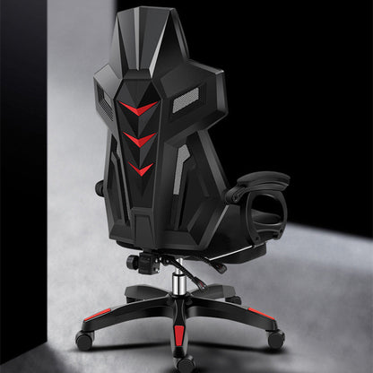 Chaise Gaming Ergonomique Reclinable – Design Futuriste, Confort Pro, Rotation 360°