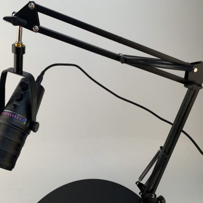 Microphone Gamer RGB USB – Streaming, Podcasts, Discord, Conférences (avec Filtre Anti-Pop)