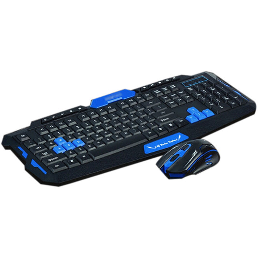 🎮 Pack Clavier + Souris Gamer Sans Fil HK8100 – Ergonomique & Résistant à l’eau
