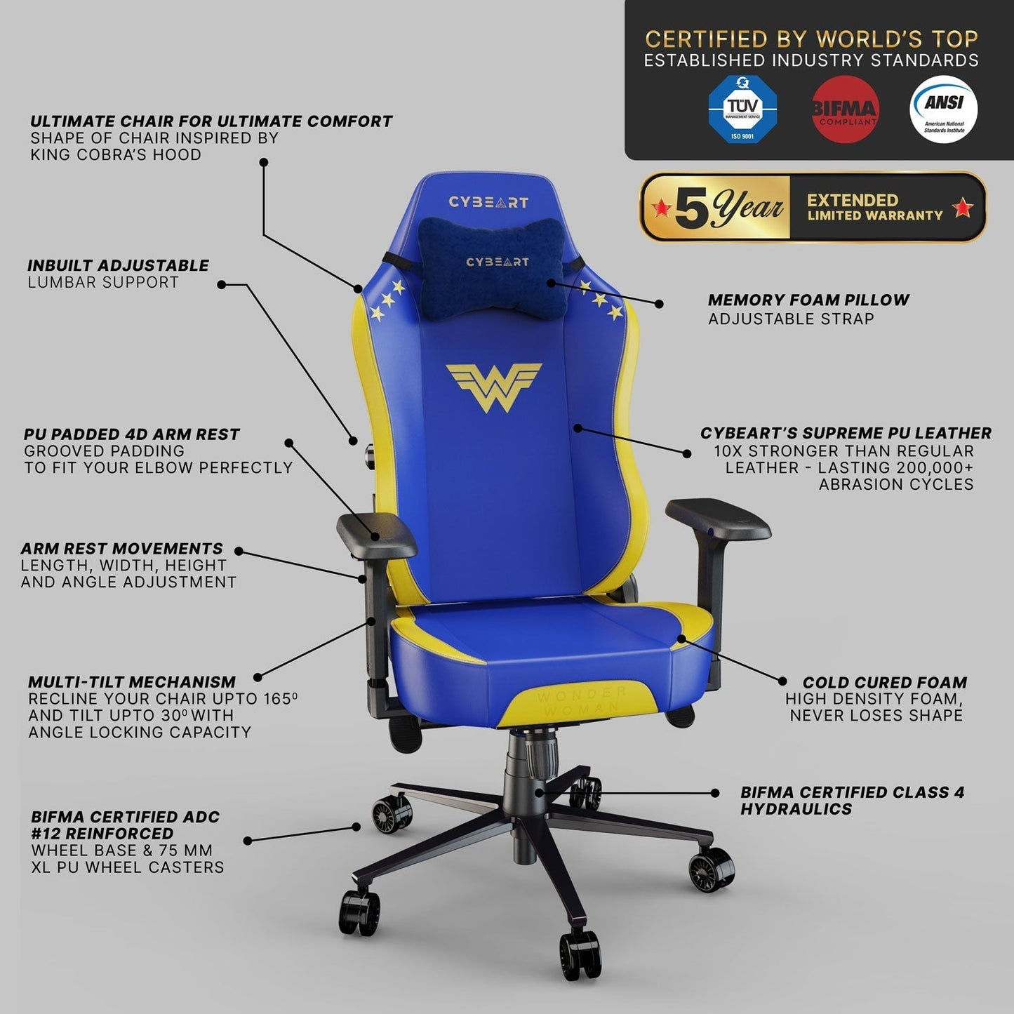 Wonder Woman Gaming Chair