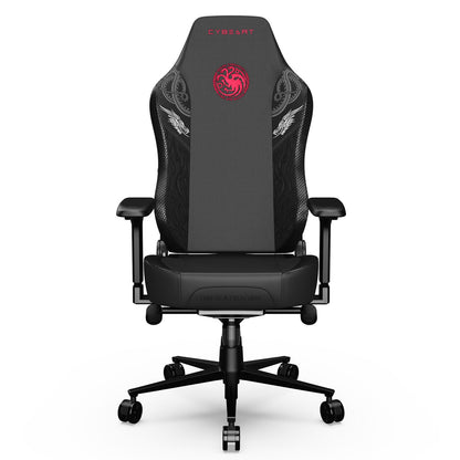 Gaming House Targaryen Chair – Premium Comfort, 4D Armrests, Dragon Design