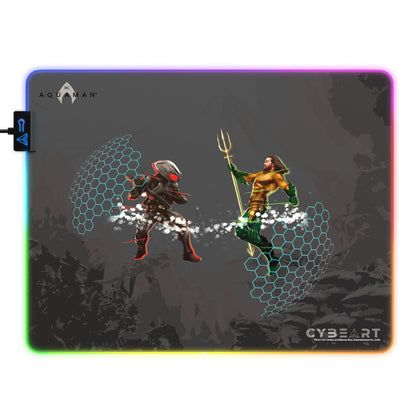 Aquaman Vs. Black Manta Gaming Mouse Pad