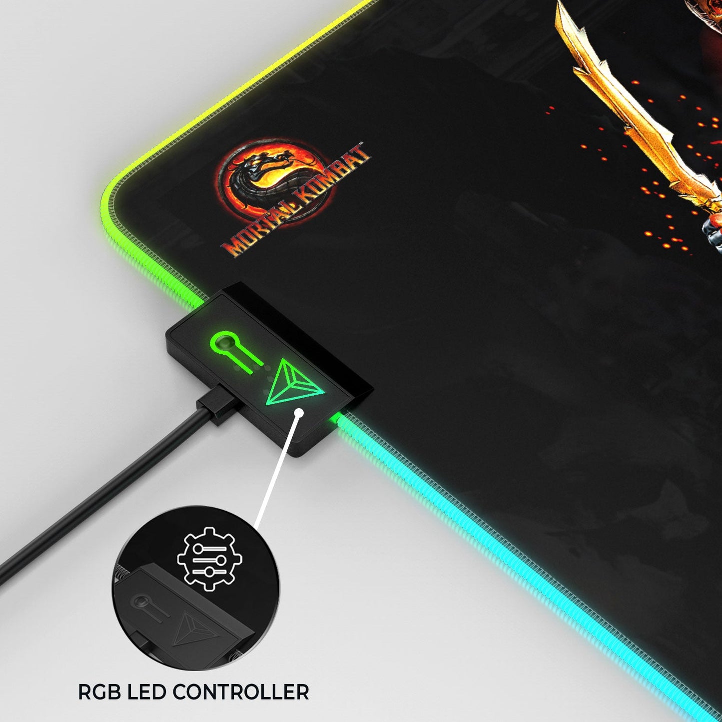 Mortal Kombat FINISH HIM Gaming Mouse Pad
