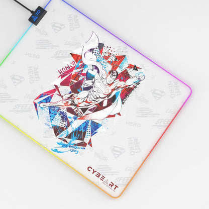 Superman - Truth Honor Courage Gaming Mouse Pad