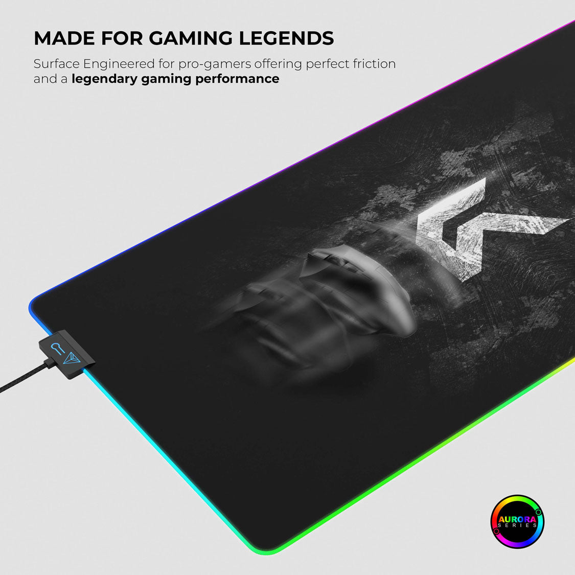 Signature Edition Gaming Mouse Pad – Optimal Glide &amp; Non-Slip Base
