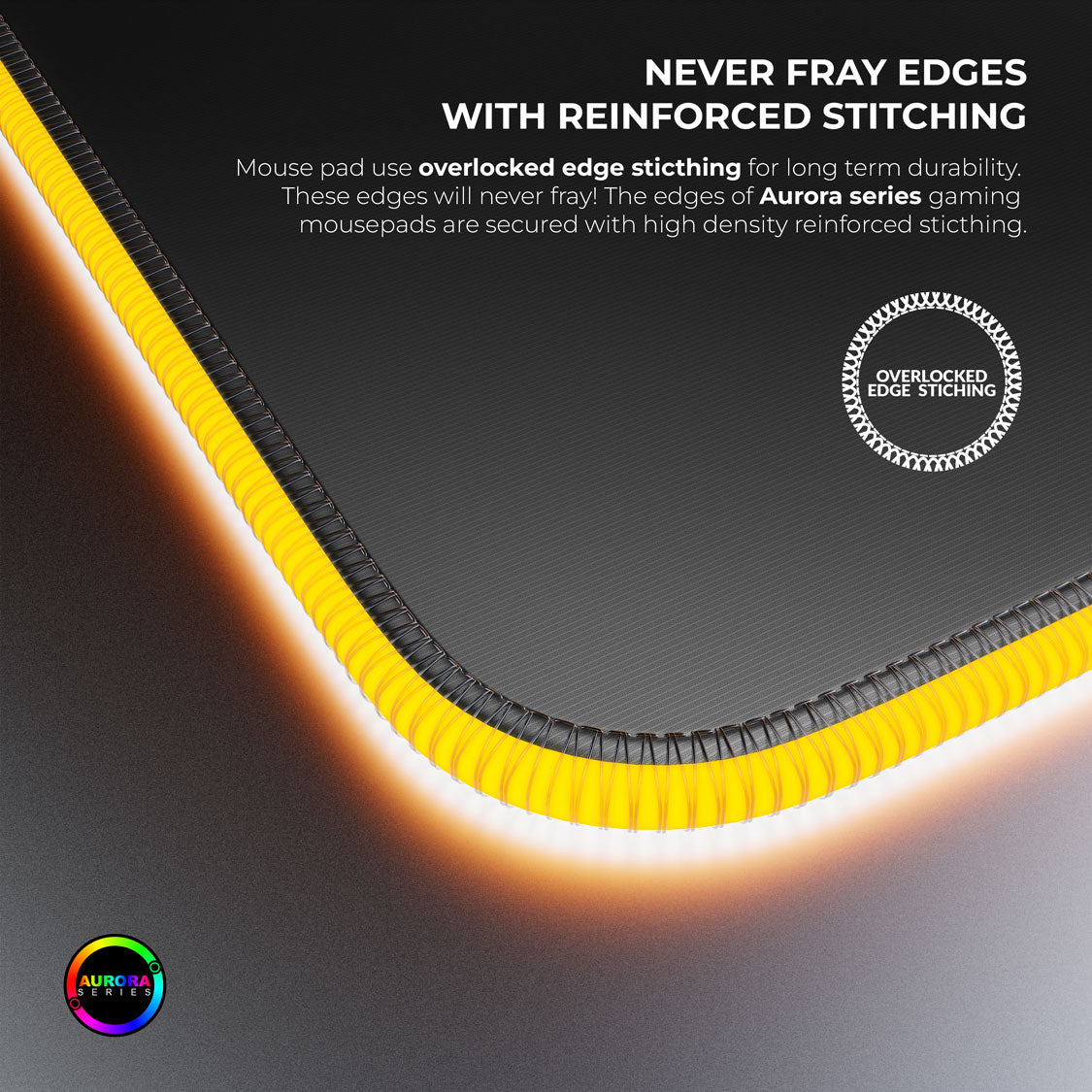 Signature Edition Gaming Mouse Pad – Optimal Glide &amp; Non-Slip Base