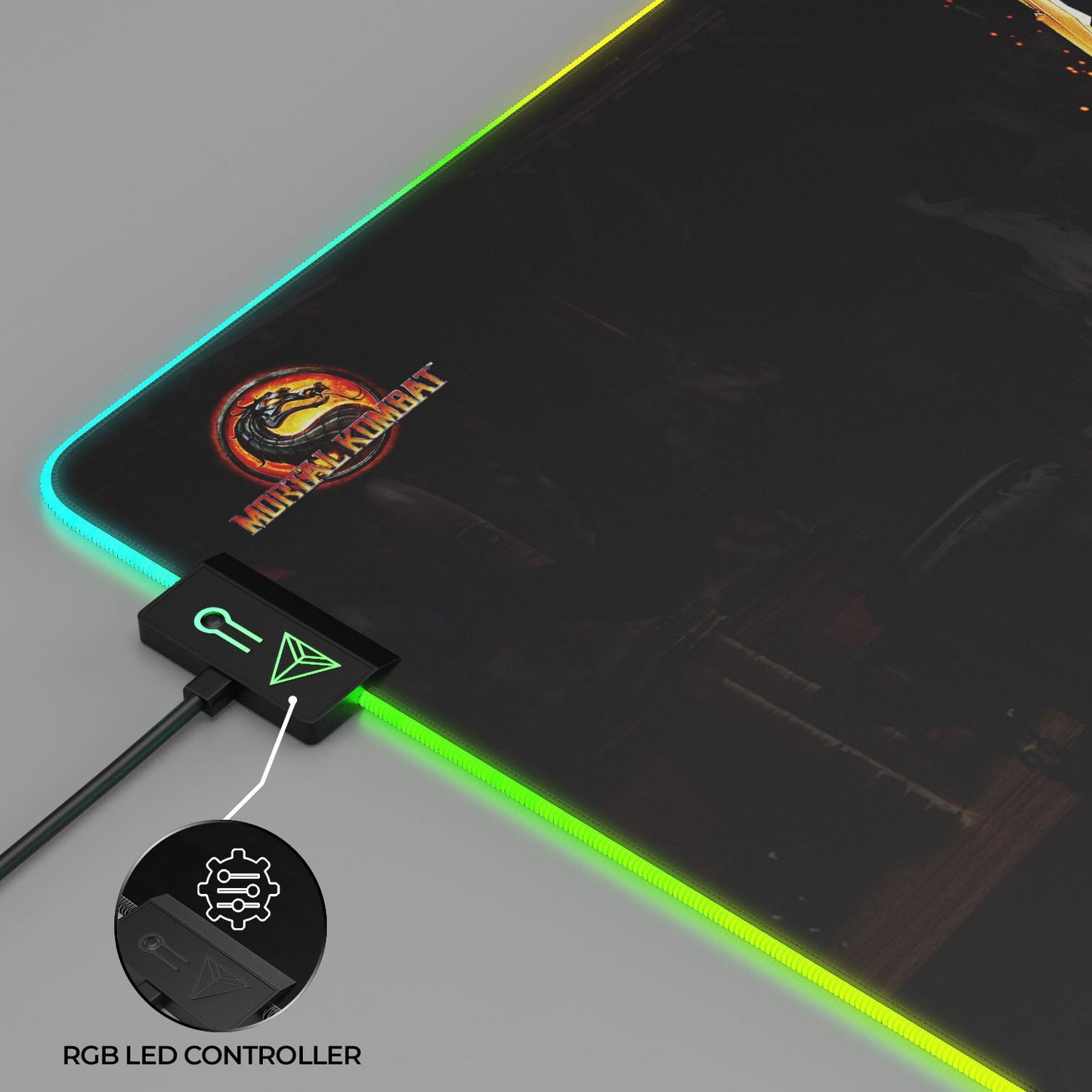 Mortal Kombat FINISH HIM Gaming Mouse Pad