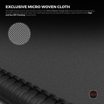 Signature Edition Gaming Mouse Pad – Optimal Glide &amp; Non-Slip Base