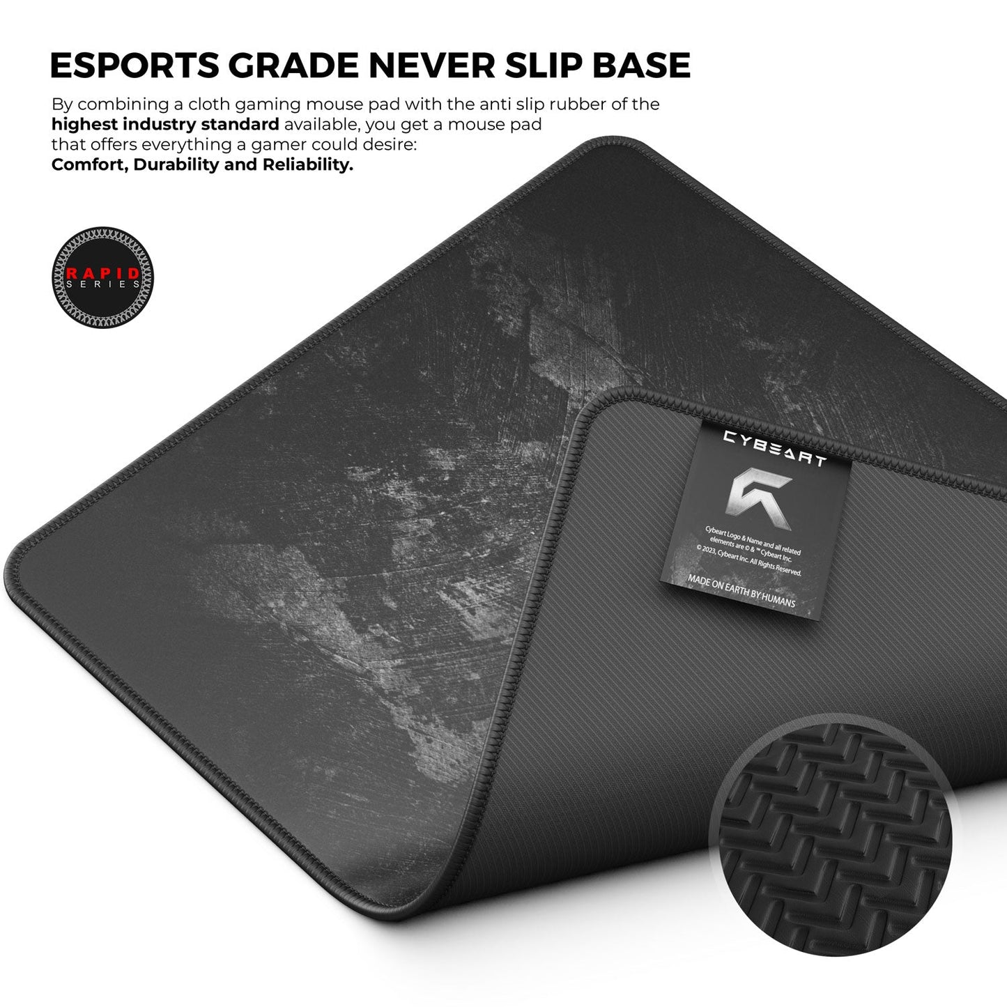 Signature Edition Gaming Mouse Pad – Optimal Glide &amp; Non-Slip Base