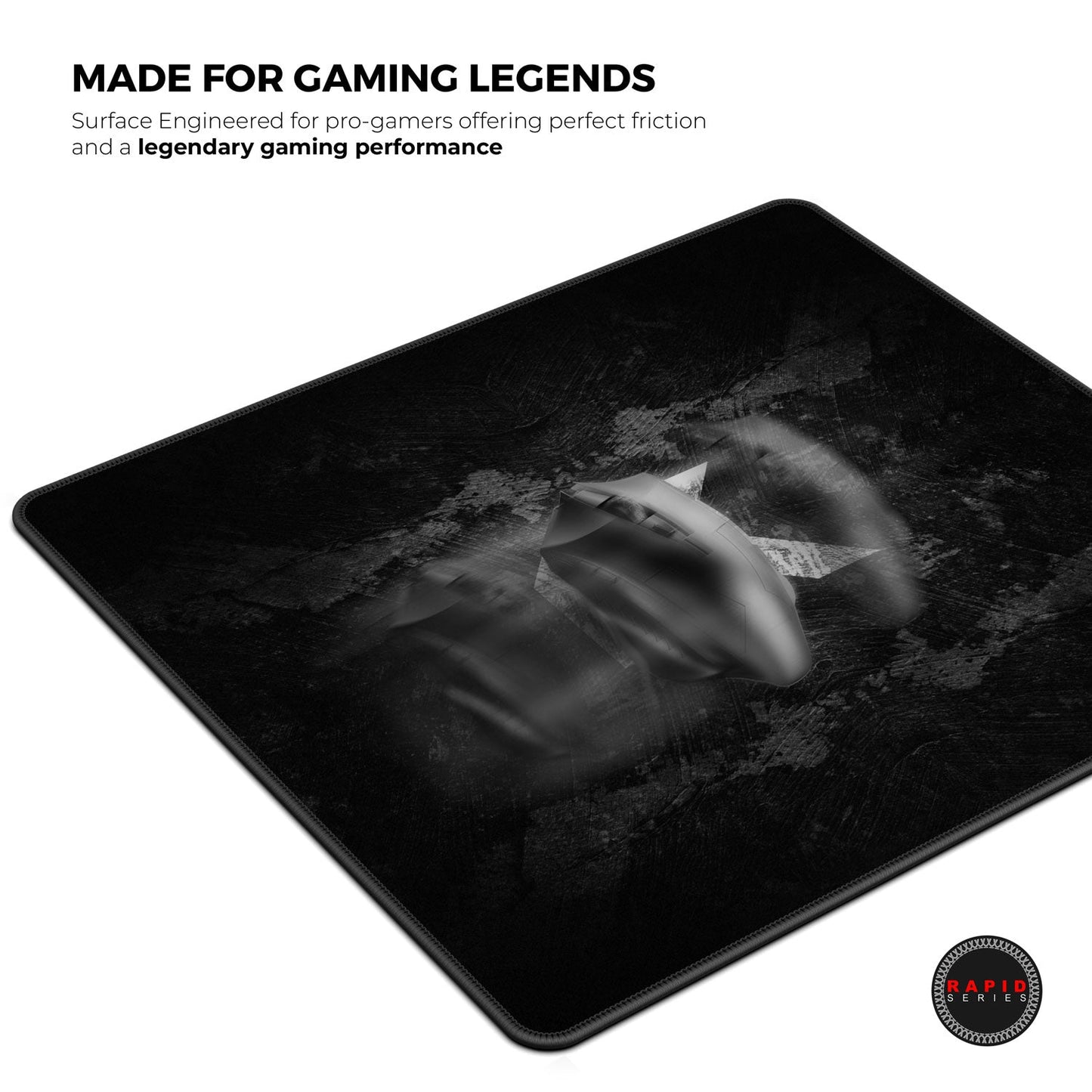 Signature Edition Gaming Mouse Pad – Optimal Glide &amp; Non-Slip Base