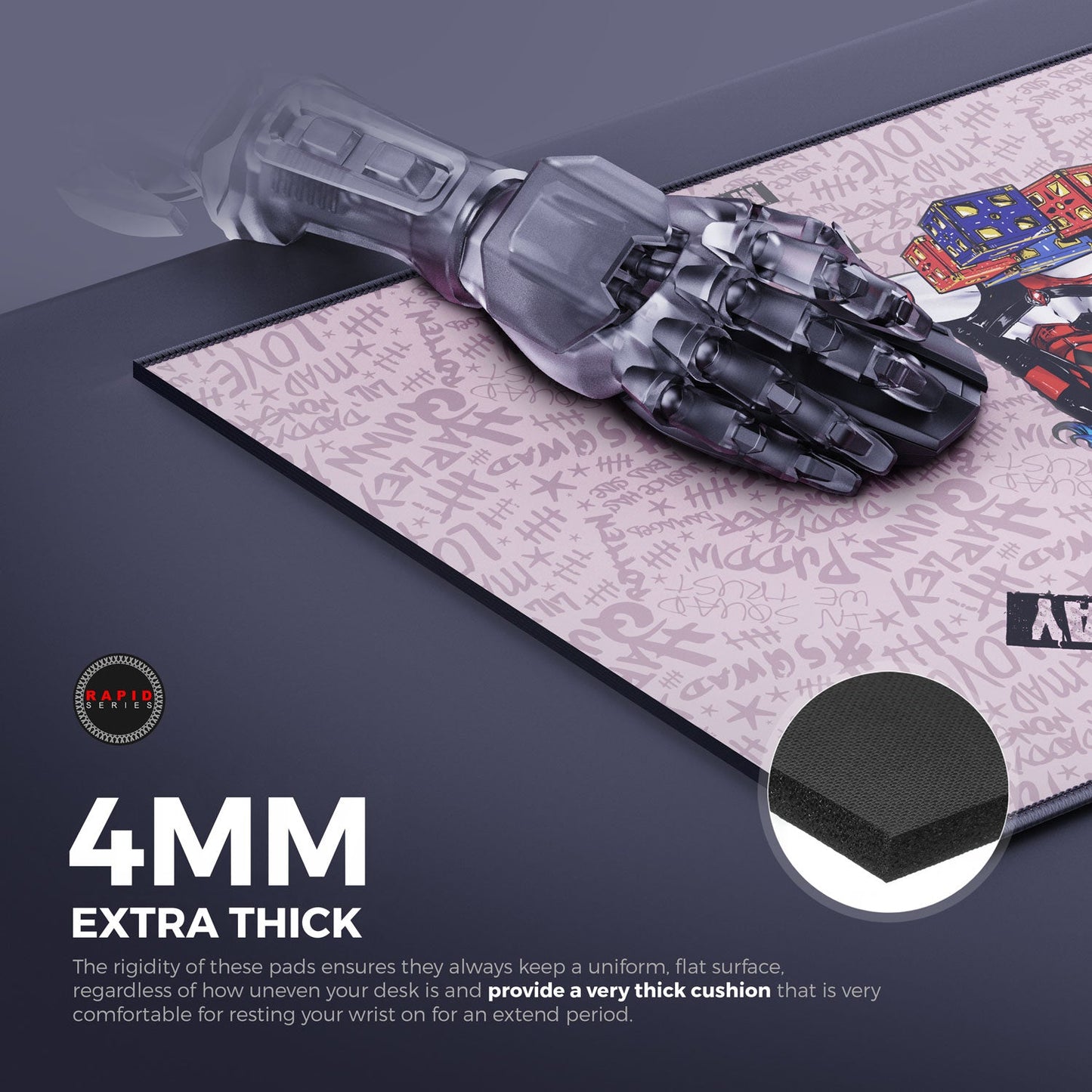 Harley Quinn Gaming Mouse Pad