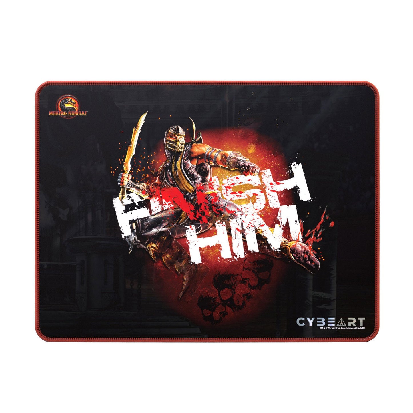 Mortal Kombat FINISH HIM Gaming Mouse Pad