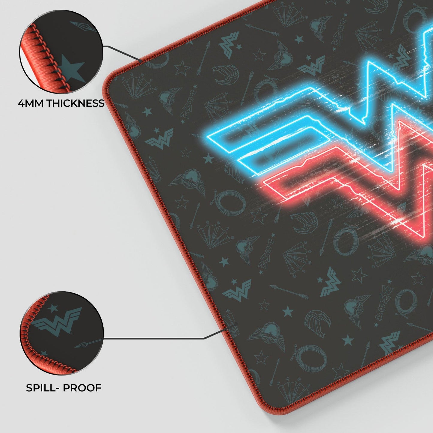 Wonder Woman - Electrified Gaming Mouse Pad