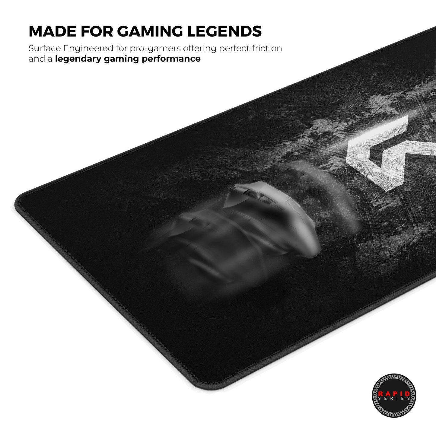 Signature Edition Gaming Mouse Pad – Optimal Glide &amp; Non-Slip Base