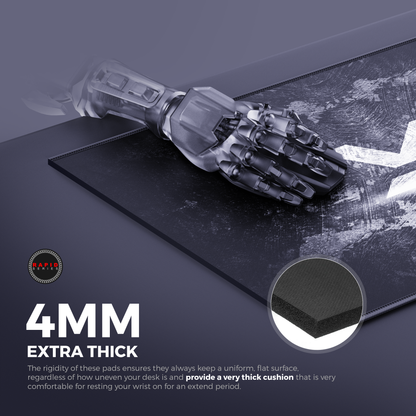 Signature Edition Gaming Mouse Pad – Optimal Glide &amp; Non-Slip Base