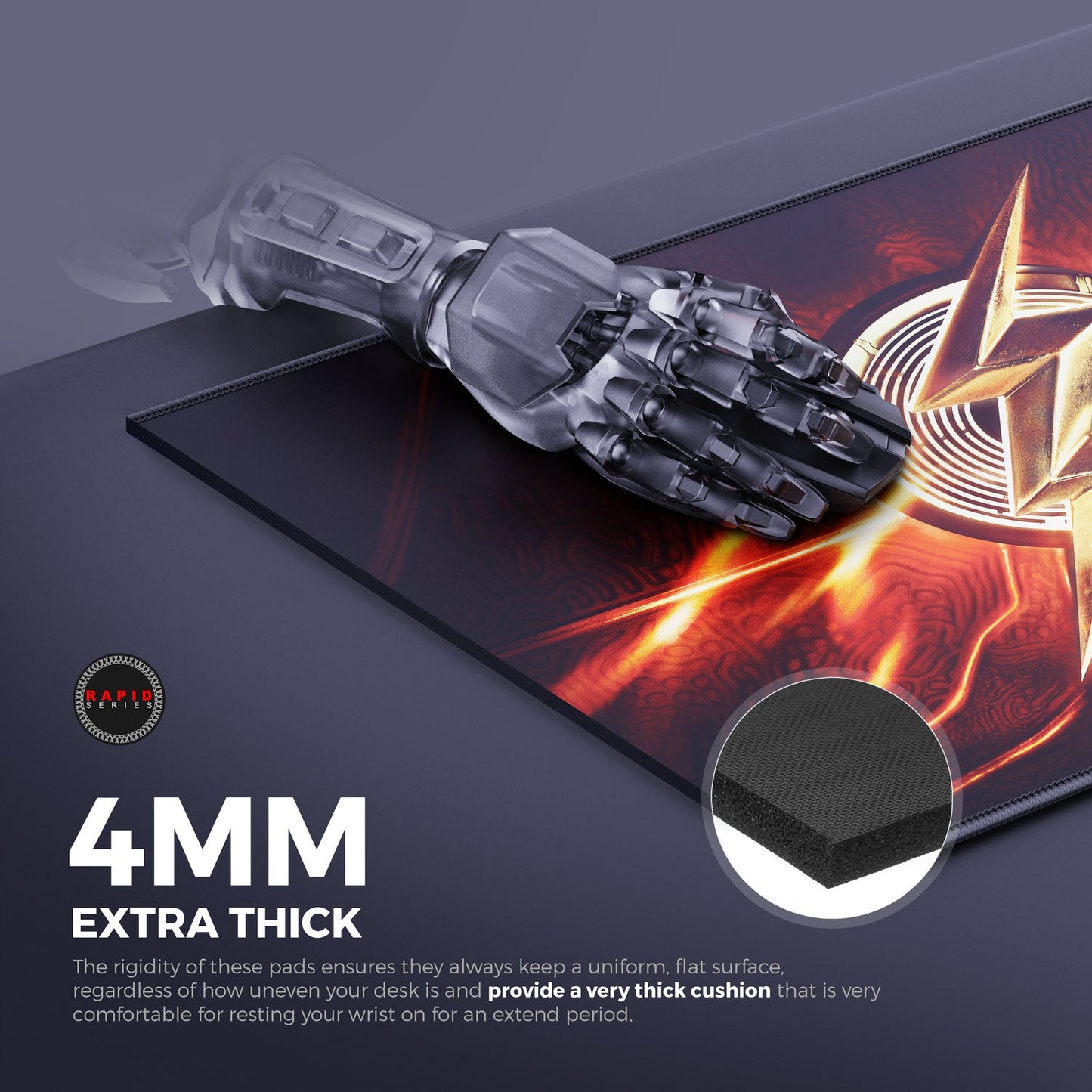 The Flash Gaming Mouse Pad