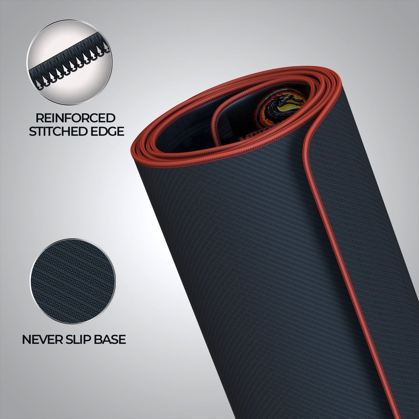 Mortal Kombat FINISH HIM Gaming Mouse Pad