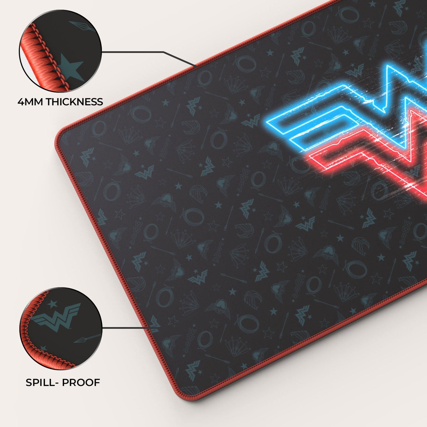 Wonder Woman - Electrified Gaming Mouse Pad