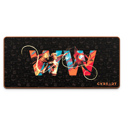 Wonder Woman Vs. Cheetah Gaming Mouse Pad