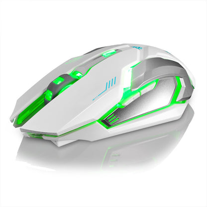 Souris Sans Fil Rechargeable – Gamer, Silencieuse et Lumineuse | Gadgets-Gamer