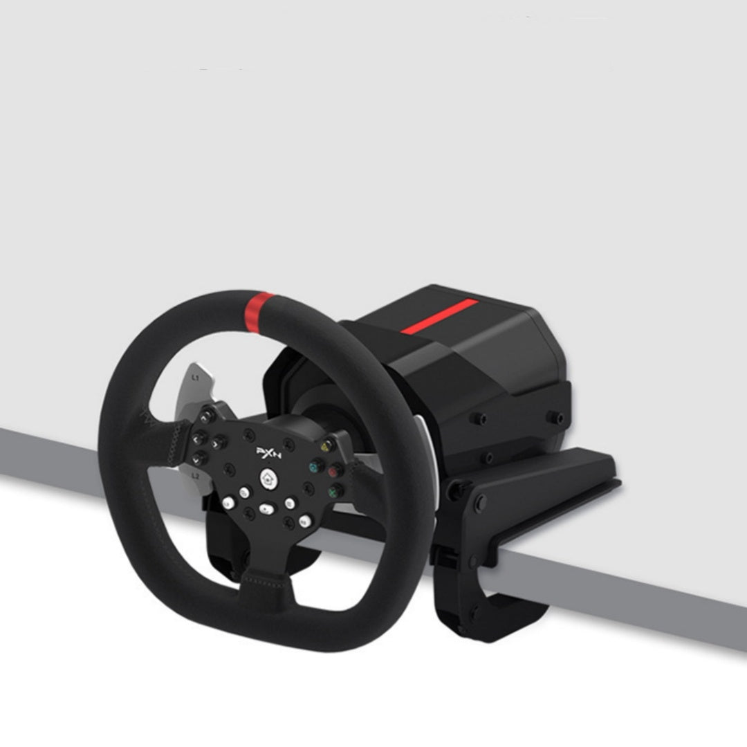 PXN V10 Racing Wheel – Force Feedback Racing Wheel | Compatible with PC, Xbox One &amp; PS4