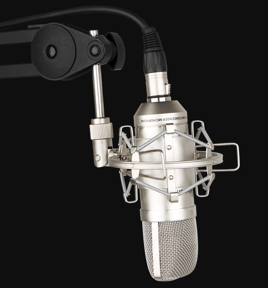 🎙️ MC001 Microphone Condensateur Professionnel – Enregistrement, Streaming & Studio